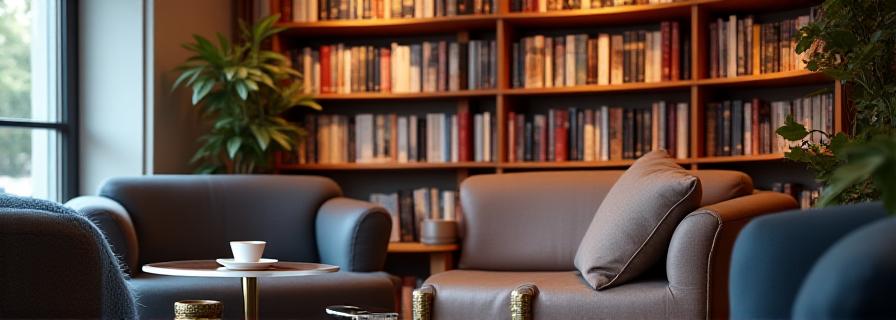 Gemütliche Leseecke bei The Inkwell Brew in Zürich